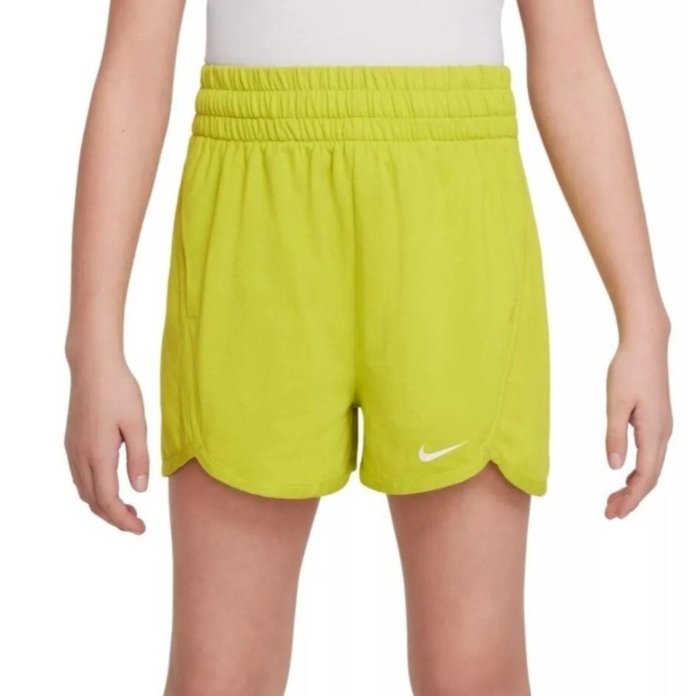 Nike Big Kids' Dri-FIT Breezy High-Waisted Training Shorts Size XS NWT